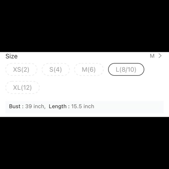 SHEIN exposed zipper back crop sequin cami top NEW - Picture 6 of 7